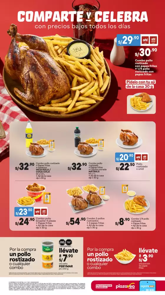 Catálogo Plaza Vea en Lima | Comparte y Celebra  | 2025-07-17T00:00:00.000Z - 2025-07-20T00:00:00.000Z