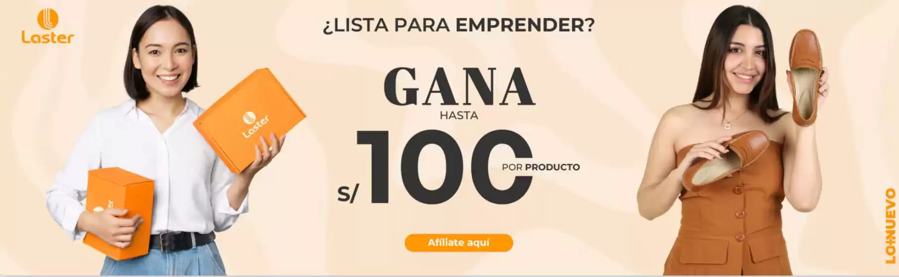 Catálogo Laster | Gana hasta S/100 | 2025-07-18T00:00:00.000Z - 2025-07-20T00:00:00.000Z