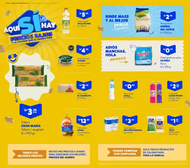 Catálogo Mass | Precios Bajos  | 2025-07-18T00:00:00.000Z - 2025-07-24T00:00:00.000Z