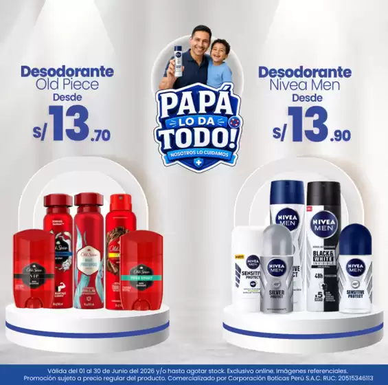 Catálogo Boticas Perú en Huánuco | Nuestras mejores gangas | 2026-06-01T00:00:00.000Z - 2026-06-30T00:00:00.000Z