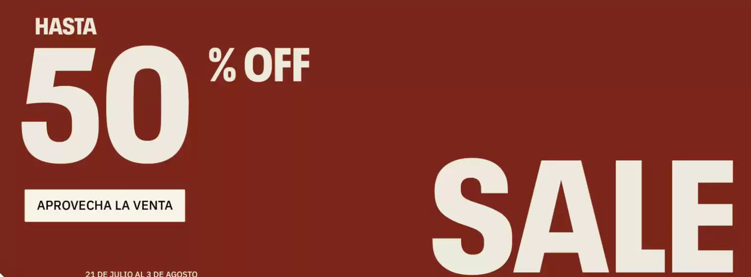 Hasta 50%off Sale 