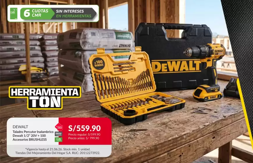 Catálogo Sodimac | Nuestras mejores ofertas para ti | 2026-06-16T00:00:00.000Z - 2026-06-21T00:00:00.000Z