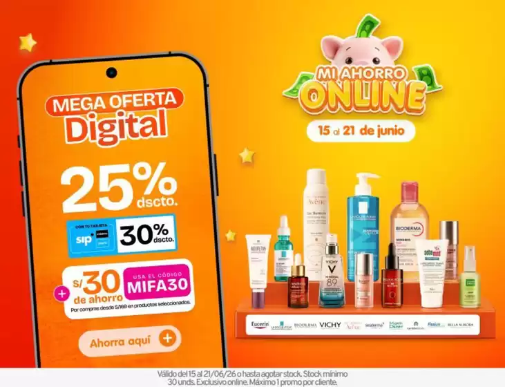 Catálogo Mifarma | Excelente oferta para cazadores de gangas | 2026-06-15T00:00:00.000Z - 2026-06-21T00:00:00.000Z