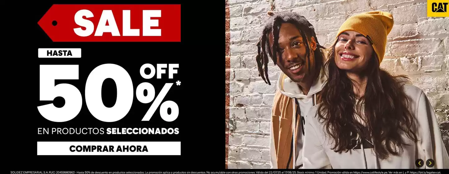 Hasta 50%off