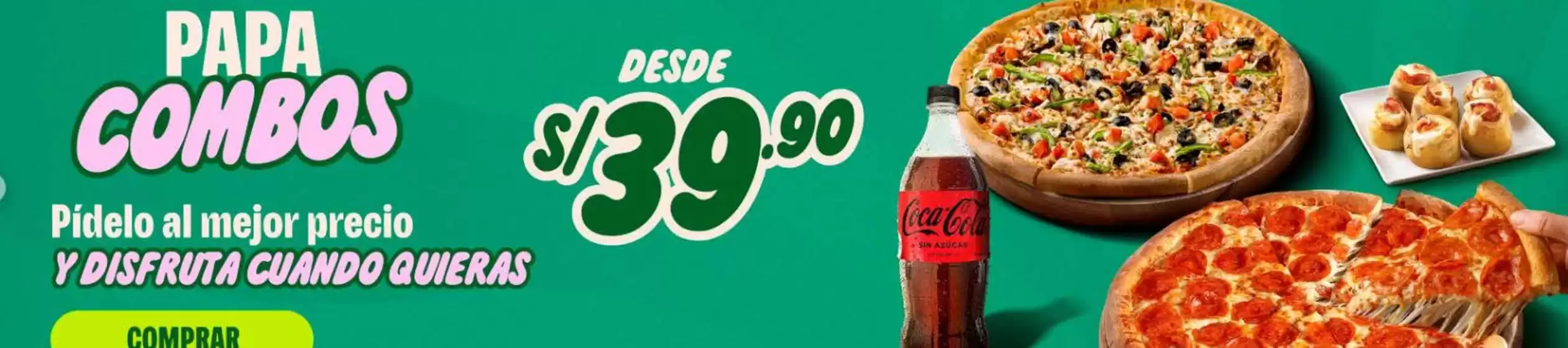 Catálogo Papa John's | Papa Ofertas  | 2025-07-29T00:00:00.000Z - 2025-07-31T00:00:00.000Z