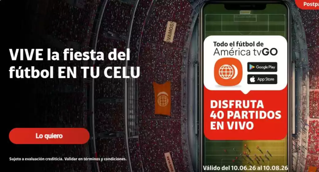 Catálogo Claro en Laredo | Vive la fiesta del futbol en tu celu | 2026-06-17T00:00:00.000Z - 2026-08-10T00:00:00.000Z