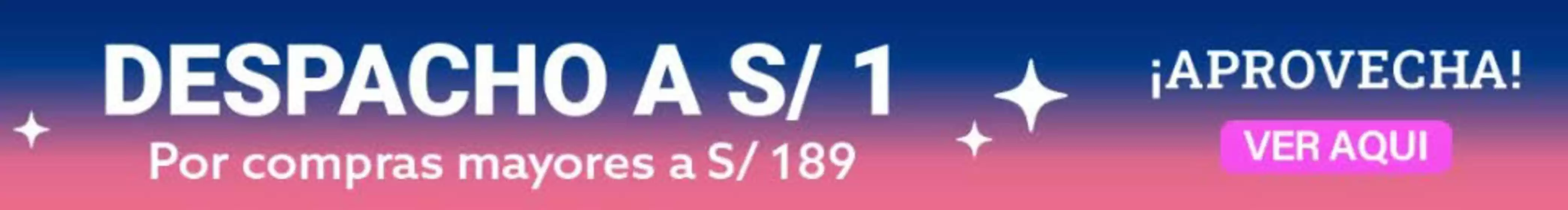 Catálogo Casaideas | Despacho a S/1 por compras mayores a S/ 189 | 2026-06-17T00:00:00.000Z - 2026-06-30T00:00:00.000Z