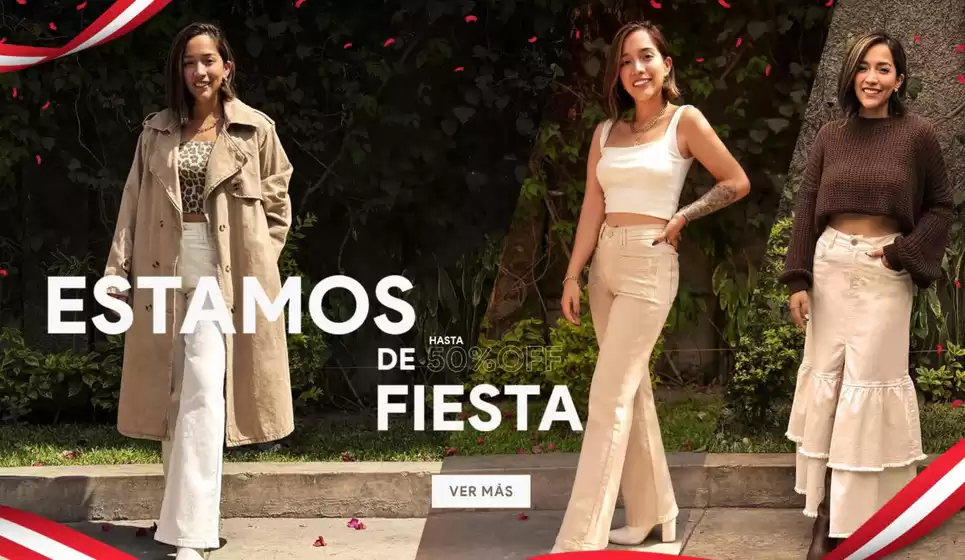 Catálogo Cotton's Jeans | Estamos 50% fiesta  | 2025-07-30T00:00:00.000Z - 2025-07-31T00:00:00.000Z