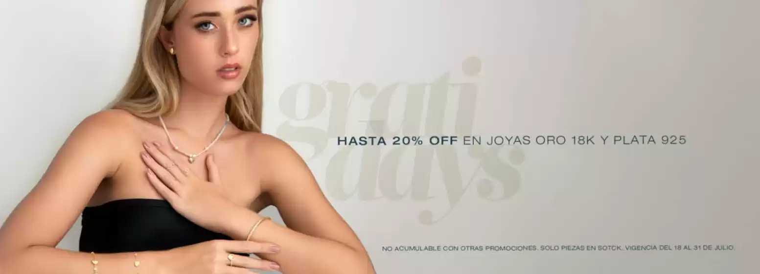 Catálogo Baliq Joyerías en Juliaca | Hasta 20%off en joyas oro 18k y plata 925 | 2025-07-30T00:00:00.000Z - 2025-07-31T00:00:00.000Z