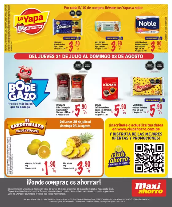 Nuestras mejores gangas