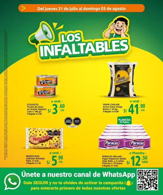 Catálogo Mayorsa en Huancayo |  Los infaltables | 2025-07-31T00:00:00.000Z - 2025-08-03T00:00:00.000Z