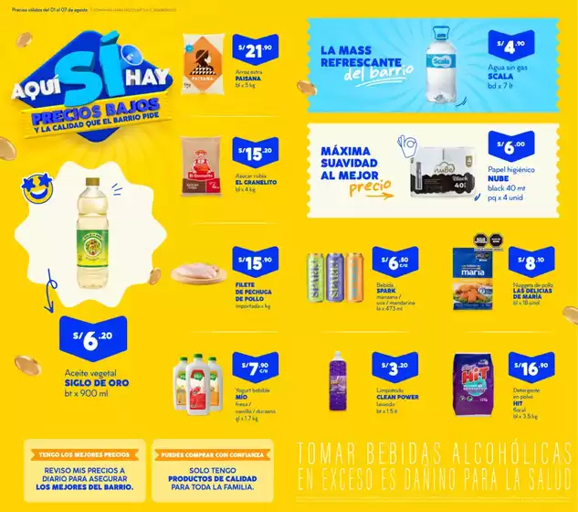 Catálogo Mass en Arequipa | SON LOS PRECIOS DE MASS | 2025-08-01T00:00:00.000Z - 2025-08-07T00:00:00.000Z