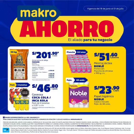Catálogo Makro | Catálogo Makroahorro #13 | 2026-06-18T00:00:00.000Z - 2026-07-01T00:00:00.000Z