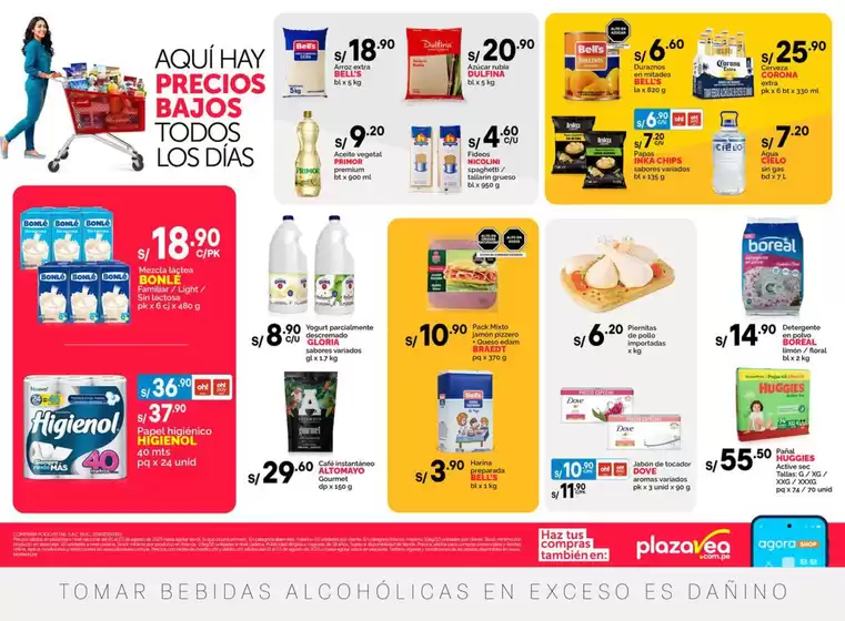 Catálogo Plaza Vea en Lima | AVISO BOMBA FDS N1 | 2025-08-01T00:00:00.000Z - 2025-08-03T00:00:00.000Z