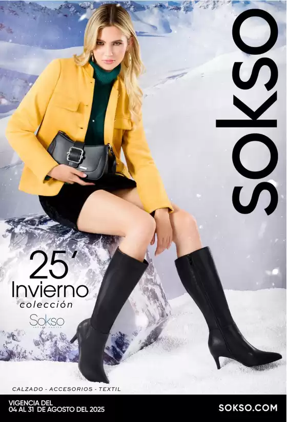 Catálogo Sokso en Chimbote | 25 invierno coleccion  | 2025-08-04T00:00:00.000Z - 2025-08-31T00:00:00.000Z