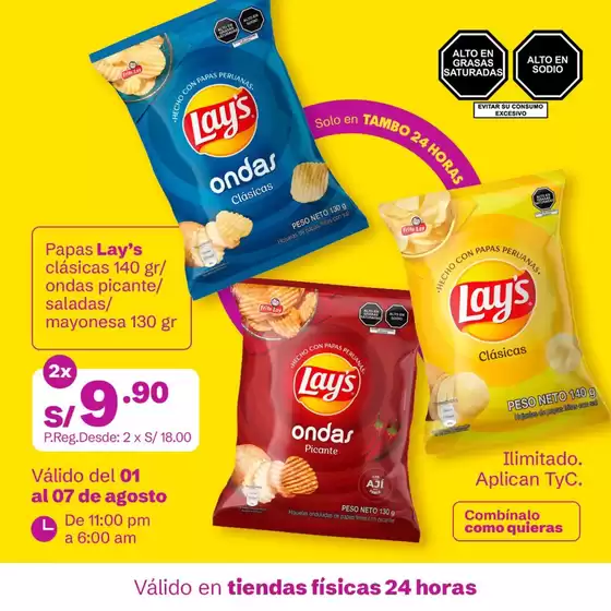 Catálogo Tambo en Caraz | Gangas y ofertas actuales | 2025-08-01T00:00:00.000Z - 2025-08-07T00:00:00.000Z
