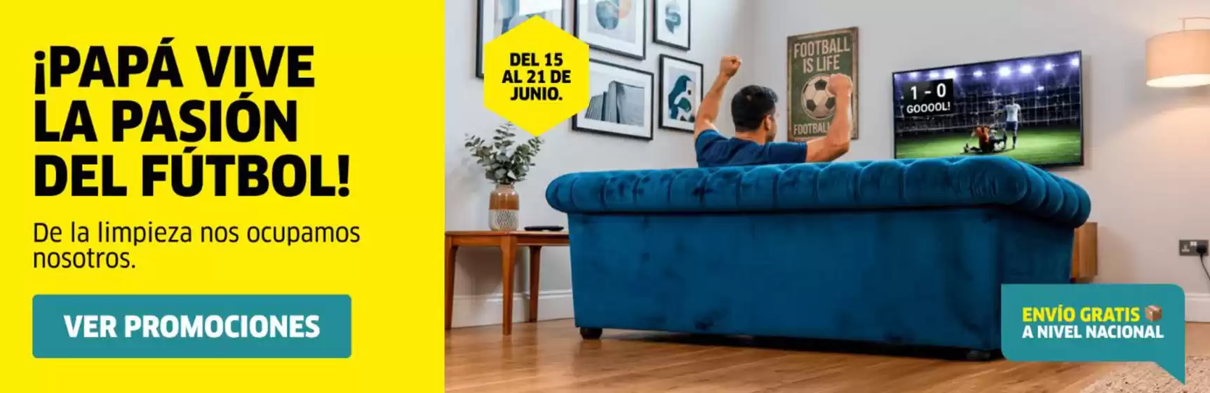Catálogo Karcher | Papa vive la pasion del futbol | 2026-06-19T00:00:00.000Z - 2026-06-21T00:00:00.000Z