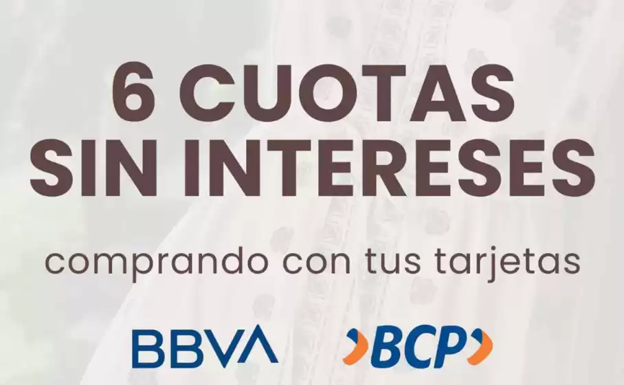 Catálogo Exit | 6 coutas sin intereses | 2026-06-19T00:00:00.000Z - 2026-09-30T00:00:00.000Z