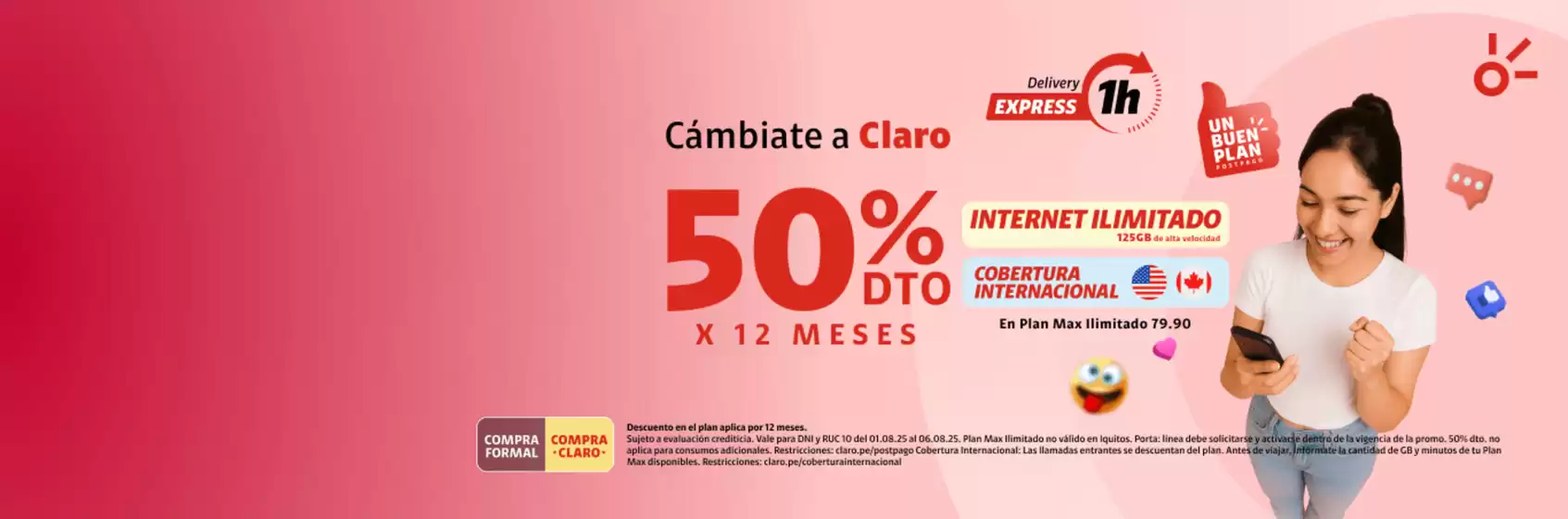 Catálogo Claro en Caraz | Gangas exclusivas ofertas  | 2025-08-01T00:00:00.000Z - 2025-08-06T00:00:00.000Z