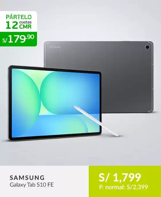 Nuestras ofertas
