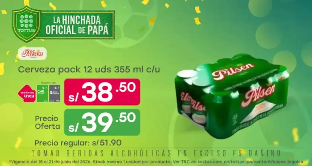 Catálogo Tottus en Moyobamba | Ofertas y promociones actuales | 2026-06-18T00:00:00.000Z - 2026-06-21T00:00:00.000Z