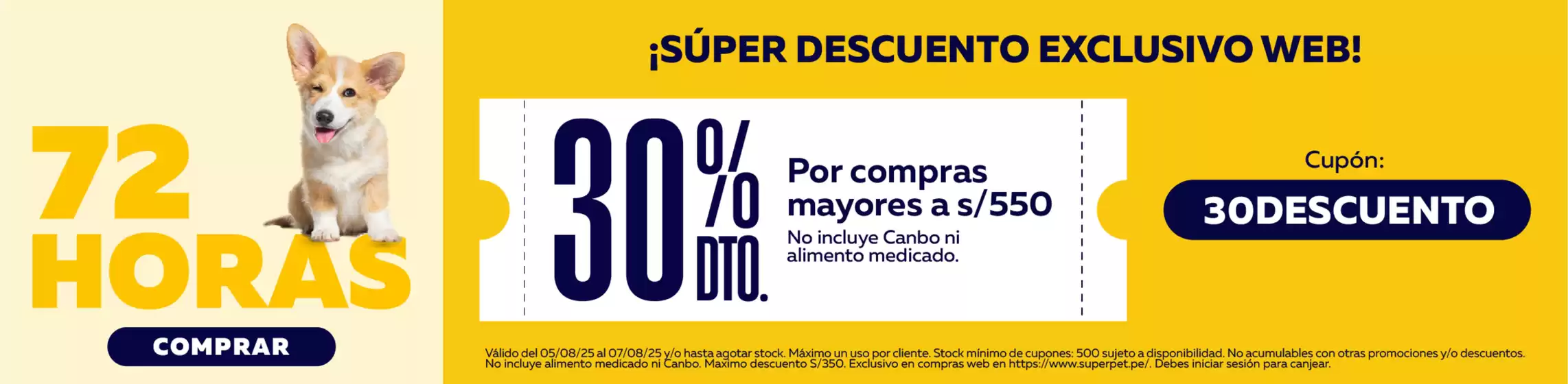 Catálogo Superpet en Lima | Super Descuento  | 2025-08-05T00:00:00.000Z - 2025-08-07T00:00:00.000Z