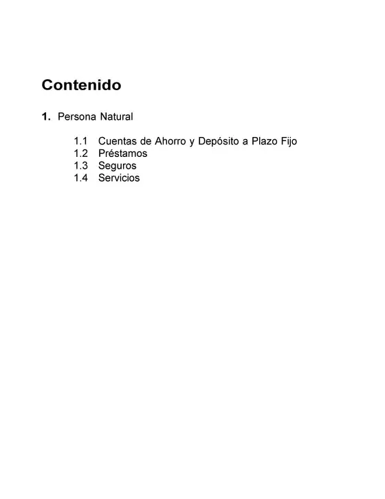Tarifario Alfin
