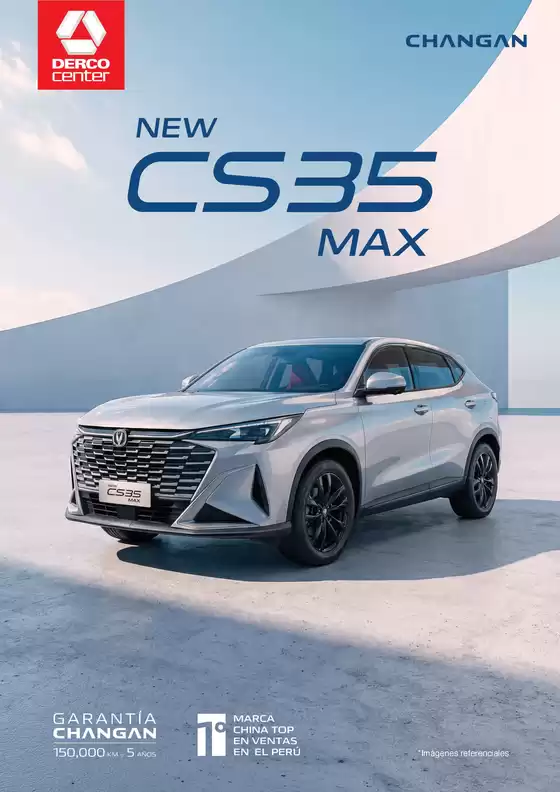 Catálogo Derco | Changan New CS35 Max NEW CS35 MAX CORE 1.5MT 2026 | 2026-06-22T00:00:00.000Z - 2026-07-06T00:00:00.000Z