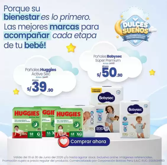 Catálogo Boticas Perú en La Oroya | Ofertas principales y descuentos | 2026-06-01T00:00:00.000Z - 2026-06-30T00:00:00.000Z