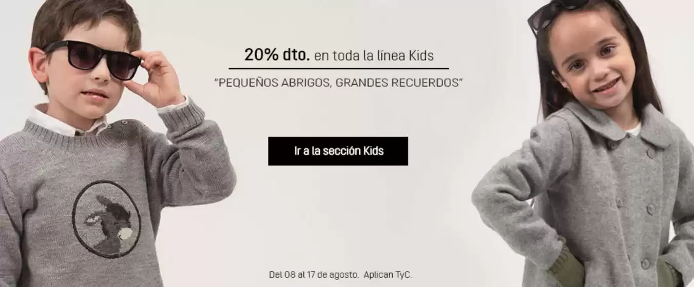 Catálogo Anntarah | 20%dto en toda la linea kids  | 2025-08-11T00:00:00.000Z - 2025-08-17T00:00:00.000Z