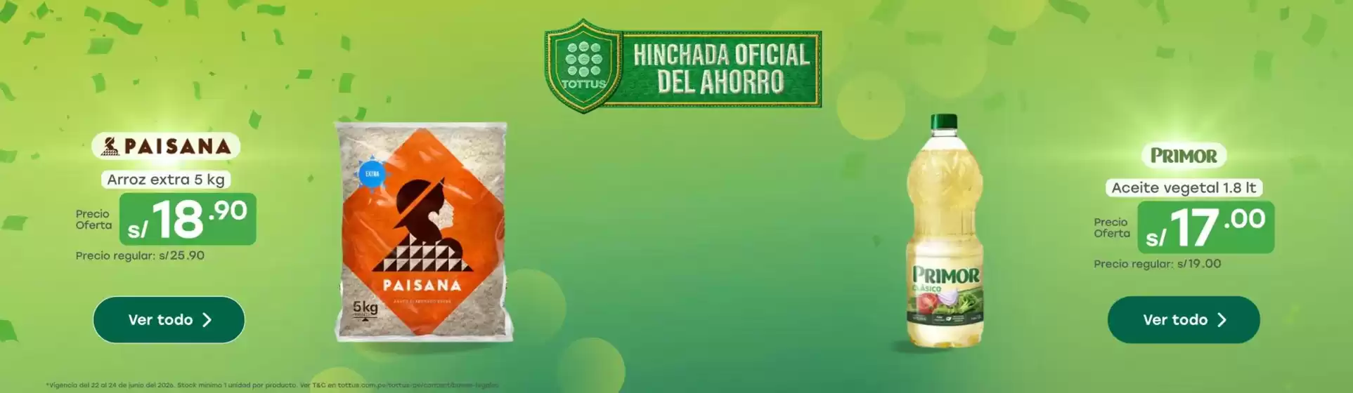 Catálogo Tottus | Catálogo Tottus | 2026-06-22T00:00:00.000Z - 2026-06-24T00:00:00.000Z