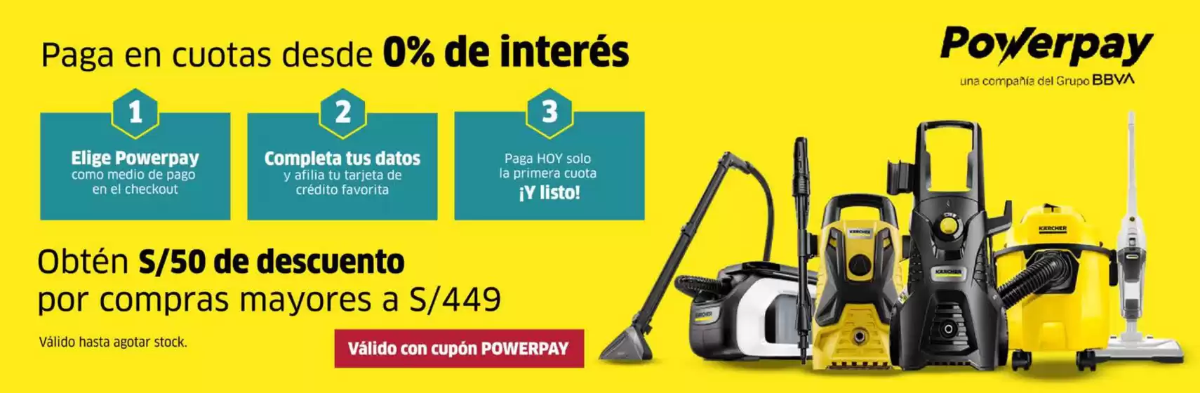 Catálogo Karcher | Paga en coutas desde 0% de interes | 2026-06-23T00:00:00.000Z - 2026-07-18T00:00:00.000Z