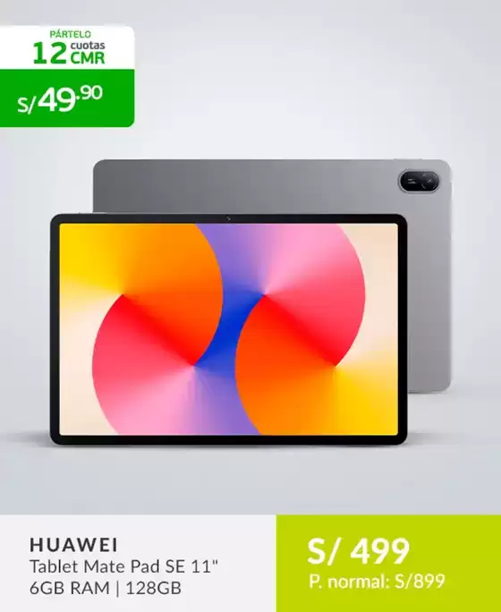 Promociones actuales