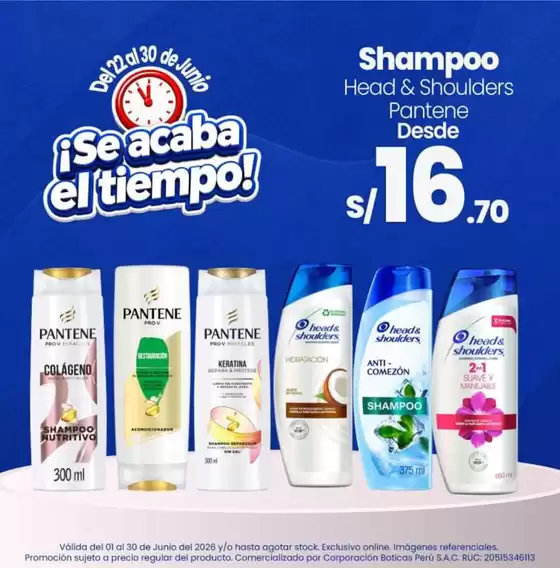 Catálogo Boticas Perú | Ofertas principales para ahorradores | 2026-06-01T00:00:00.000Z - 2026-06-30T00:00:00.000Z