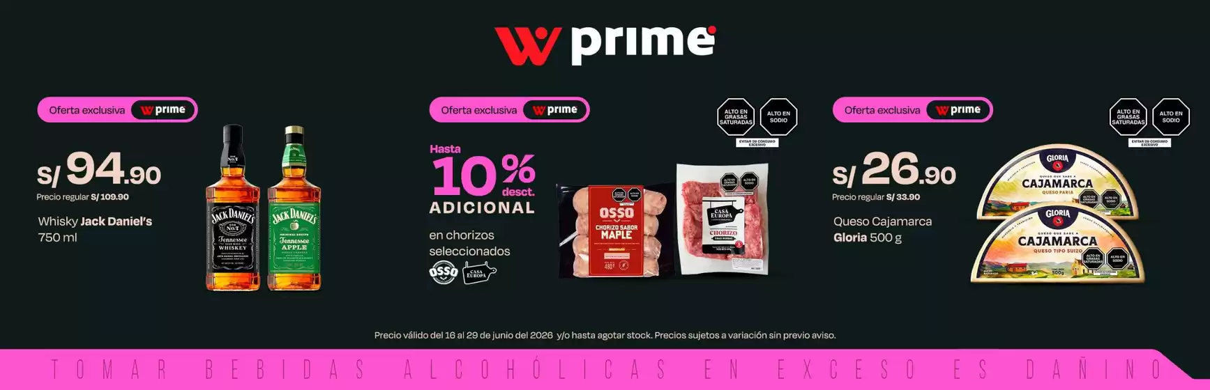 Catálogo Wong | Ofertas y gangas exclusivas | 2026-06-16T00:00:00.000Z - 2026-06-29T00:00:00.000Z