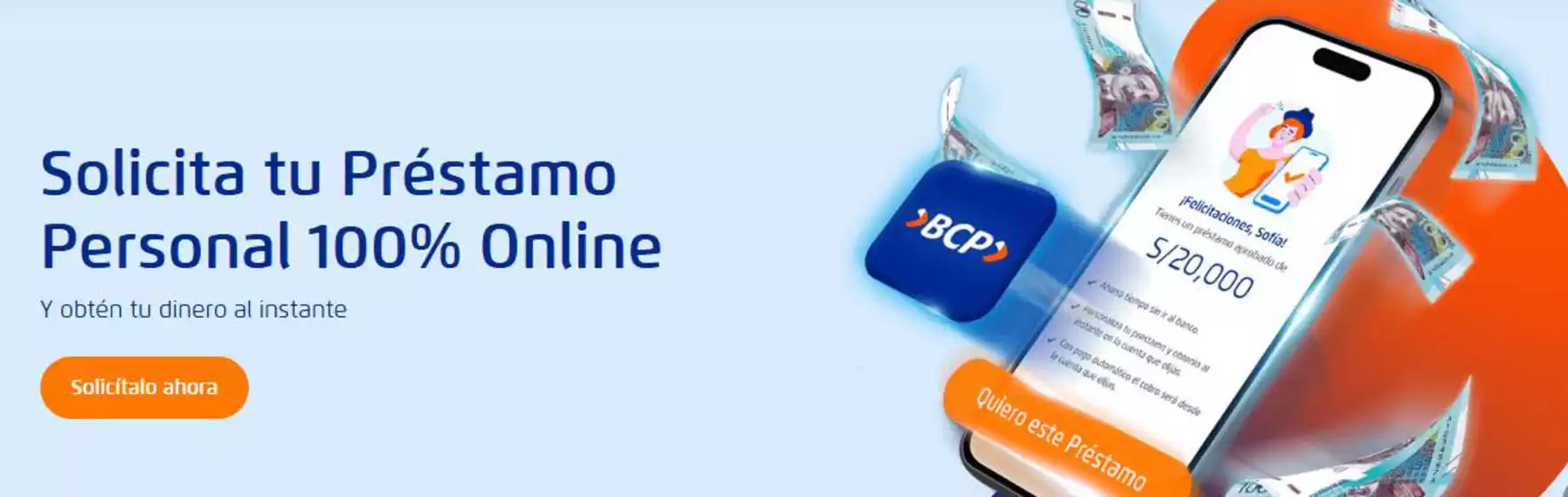 Catálogo Banco de Crédito del Perú | Solicita tu prestamo personal 100%online | 2025-08-12T00:00:00.000Z - 2025-08-17T00:00:00.000Z