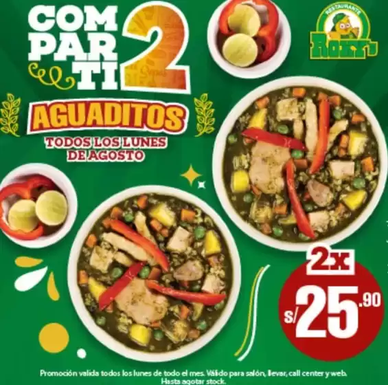 Comparti 2 aguaditos 