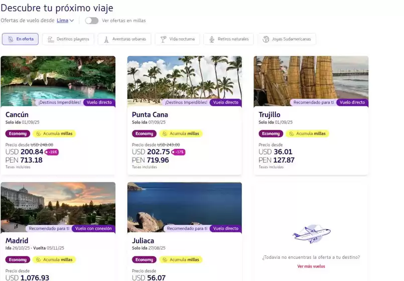 Descubre tu proximo viaje 