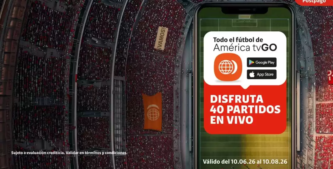Catálogo Claro | Todo ell futbol de america TVGo | 2026-06-24T00:00:00.000Z - 2026-08-10T00:00:00.000Z
