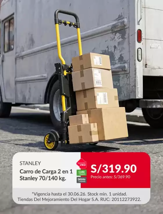 Catálogo Sodimac en Huancayo | Ofertas y gangas exclusivas | 2026-06-25T00:00:00.000Z - 2026-06-30T00:00:00.000Z