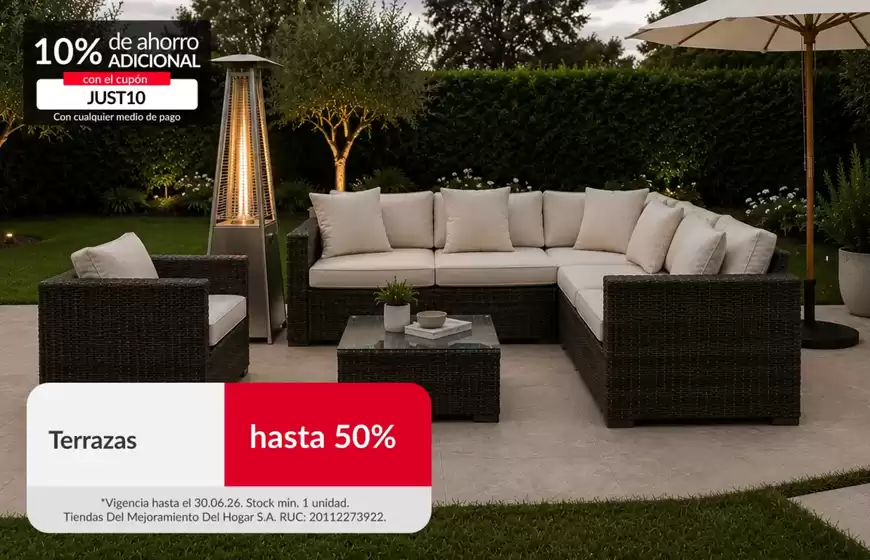 Catálogo Sodimac en Huancayo | Descubre ofertas atractivas | 2026-06-25T00:00:00.000Z - 2026-06-30T00:00:00.000Z