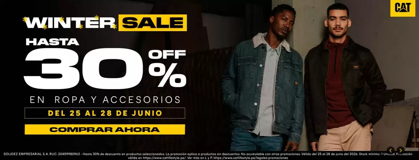 Catálogo Cat en Ica | Winter Sale  | 2026-06-25T00:00:00.000Z - 2026-06-28T00:00:00.000Z