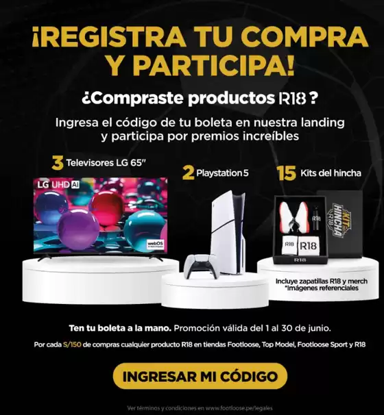 Catálogo Footloose en Ica | Registra tu compra y participa! | 2026-06-25T00:00:00.000Z - 2026-06-30T00:00:00.000Z