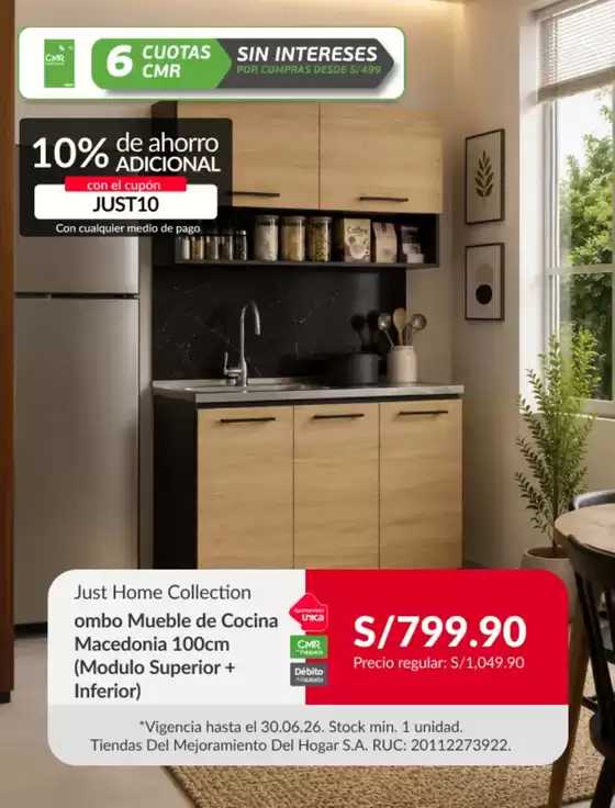 Catálogo Sodimac en Lurín | Ofertas principales y descuentos | 2026-06-26T00:00:00.000Z - 2026-06-30T00:00:00.000Z