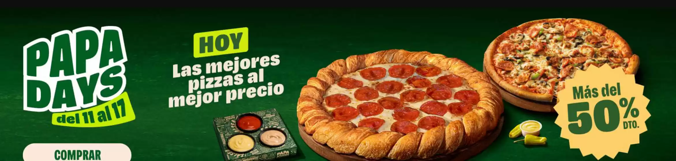 Catálogo Papa John's en Arequipa | Papa John's Ofertas | 2025-08-14T00:00:00.000Z - 2025-08-31T00:00:00.000Z
