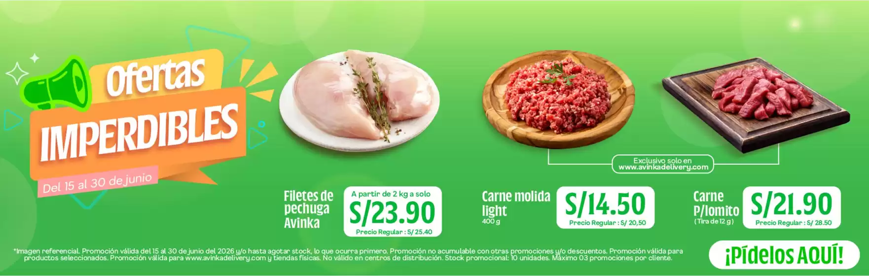 Catálogo Avinka en Motupe | Ofertas para cazadores de gangas | 2026-06-15T00:00:00.000Z - 2026-06-30T00:00:00.000Z