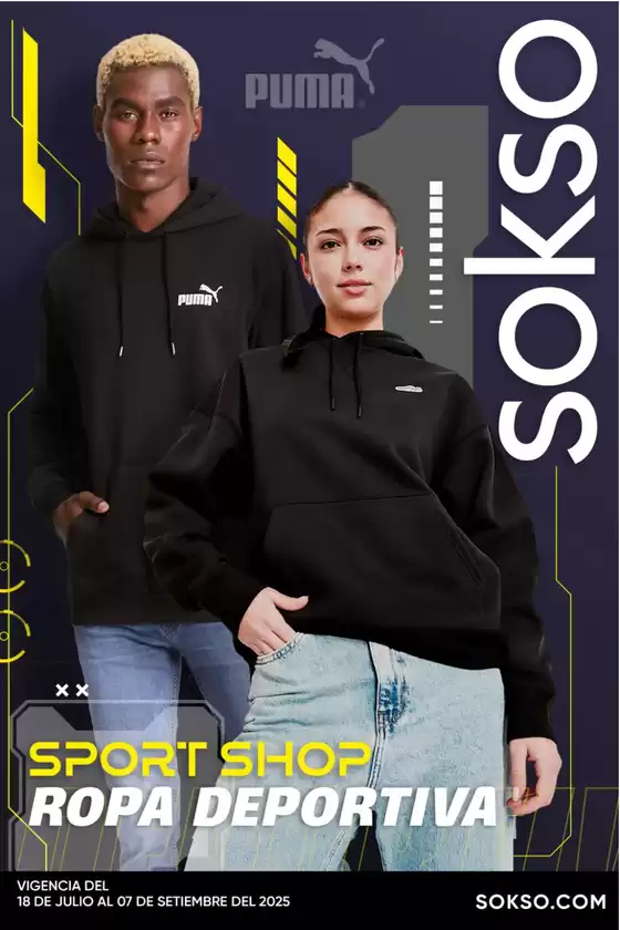 Catálogo Sokso en Cusco | SPORT SHOP  | 2025-07-18T00:00:00.000Z - 2025-09-07T00:00:00.000Z