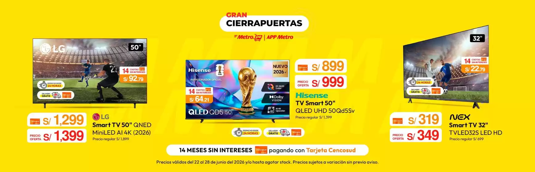 Catálogo Metro en Lurín | Catálogo Metro | 2026-06-22T00:00:00.000Z - 2026-06-28T00:00:00.000Z