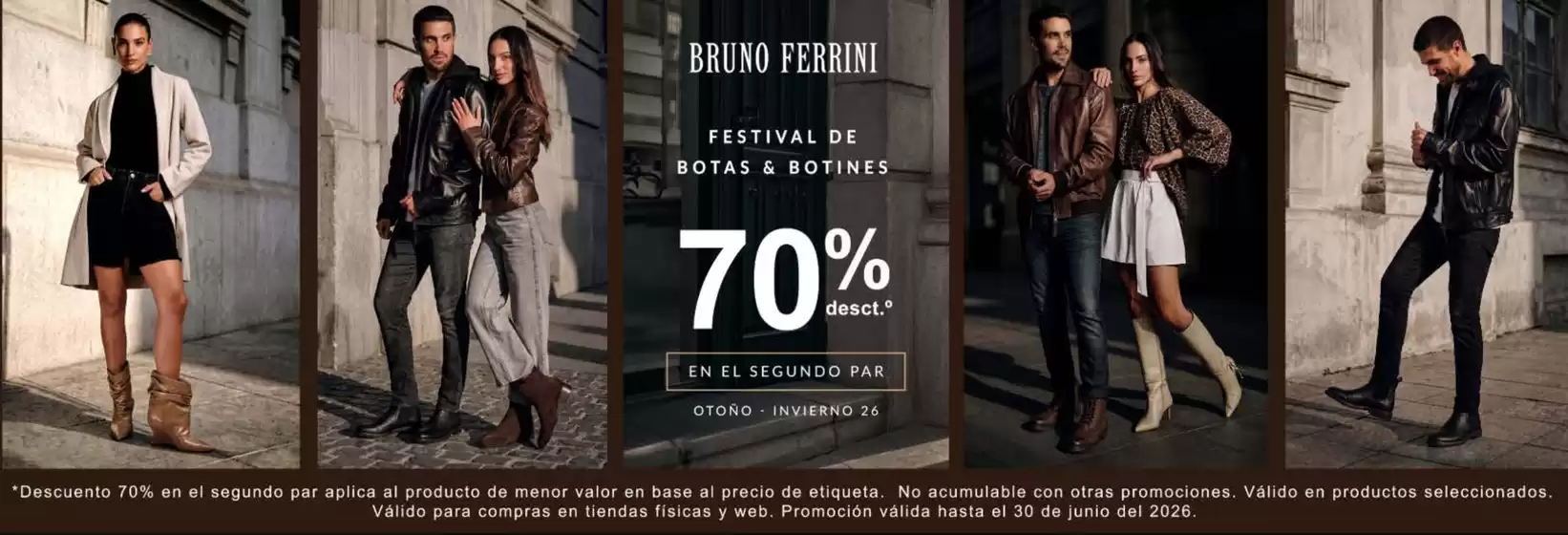 Catálogo Bruno Ferrini | Festical de Botas& botines  | 2026-06-26T00:00:00.000Z - 2026-06-30T00:00:00.000Z