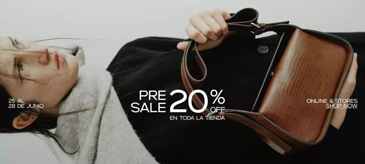 Catálogo Prüne | Pre sale 20%off en toda la tienda | 2026-06-26T00:00:00.000Z - 2026-06-28T00:00:00.000Z